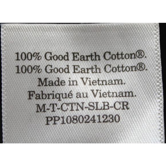 Everlane Black T-Shirt Men's Size L 100% Good Earth Cotton Made in Vietnam - Picture 5 of 7
